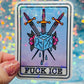 Fuck ICE Holographic Activist Sticker – Resistance Art
