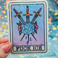 Fuck ICE Holographic Activist Sticker – Resistance Art