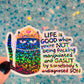 Life Is Good Gaslit Cat Holographic Sticker