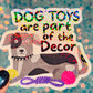 Dog Toys Decor Holographic Sticker