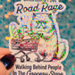 Grocery Road Rage Holographic Sticker