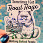 Grocery Road Rage Holographic Sticker