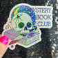 Mystery Book Club Holographic Sticker Decal, Cozy Mystery Reads Bookish kindle waterbottle laptop Reader Bookish Present Gift