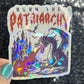 Burn the Patriarchy Holographic Sticker Dragon Hands Off Protest Anti Trump Pro Choice Feminist Leftist Democrat Sticker