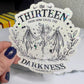 From Now Until The Darkness Claims Us Throne of Glass Holographic Sticker The Thirteen Tog water bottle decal Manon TOG laptop sticker