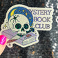 Mystery Book Club Holographic Sticker Decal, Cozy Mystery Reads Bookish kindle waterbottle laptop Reader Bookish Present Gift