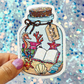 Beach Book Club Holographic Sticker