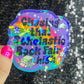 Chasing that Scholastic Book Fair High Sticker Holographic Fairy Book Lover Sparkly Decal, Spicy Dark Romance, kindle waterbottle laptop