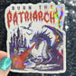 Burn the Patriarchy Holographic Sticker Dragon Hands Off Protest Anti Trump Pro Choice Feminist Leftist Democrat Sticker