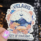 Velaris City of Starlight Court of Thorns and Roses Holographic Sticker Sparkly ACOTAR Decal Kindle Sticker Spicybook Sticker SJM Stickers