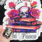 Read In Peace Holographic Sticker, Spicy Dark Romance Sticker, Booktok sticker, kindle stickers dark academia book sticker rip bookish decal