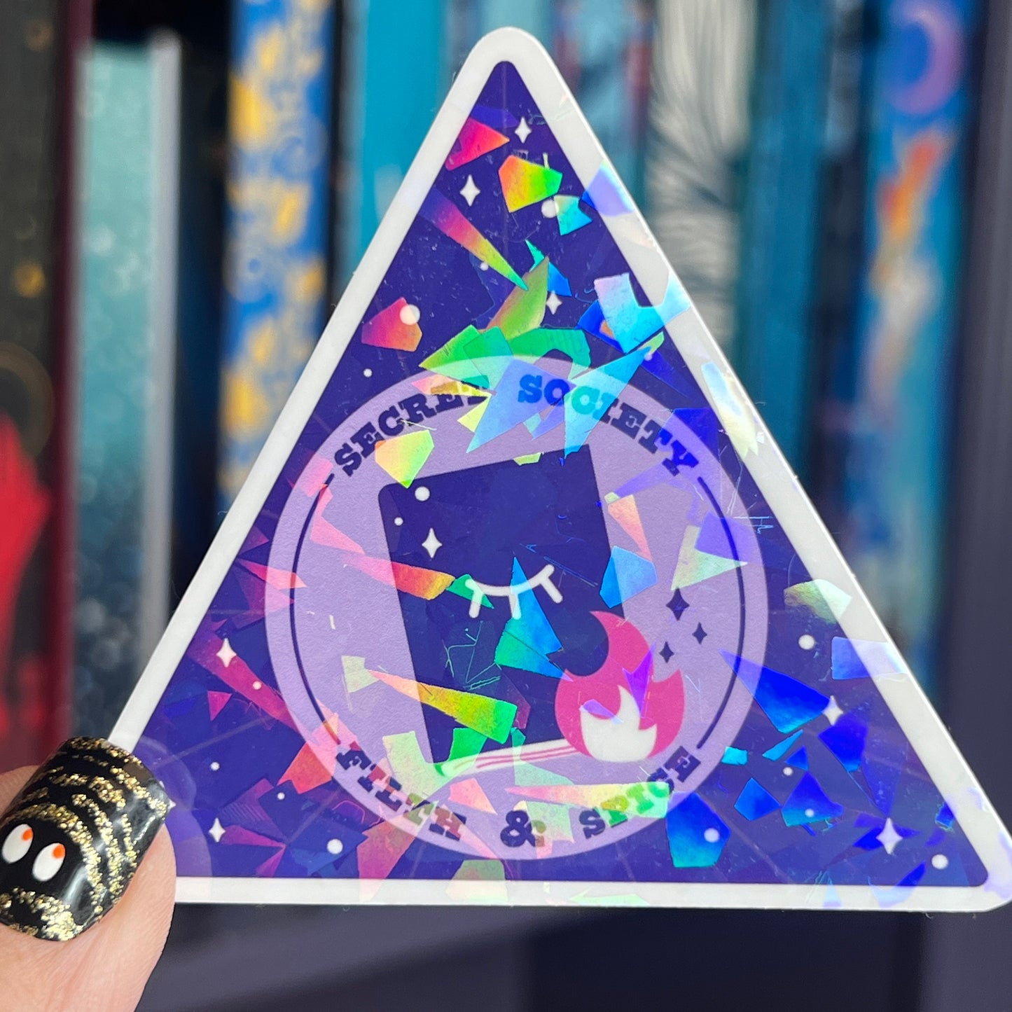 Filth & Spice Secret Society Sticker Holographic Book Book Lover, Spicy Dark Romance, Booktok, kindle waterbottle laptop Romance Decal