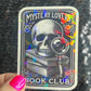 Mystery Lovers Book Club Holographic Sticker Decal, Cozy Mystery Reads Bookish kindle waterbottle laptop Reader Bookish Present Gift