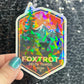 Foxtrot Delta Tango FDT Sparkly Holographic Sticker Hands Off No Kings Anti Trump JD Vance Pro Choice Sticker F Trump Be the Bear 8647