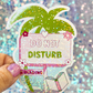 Do Not Disturb I’m Reading Holographic Sticker