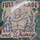 Full of Rage and Whimsy Holographic Ballerina Frog Sticker