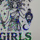 Girls Will Be Girls Holographic Medusa Feminine Rage Sticker