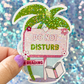 Do Not Disturb I’m Reading Holographic Sticker