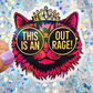 Dungeon Crawler Carl This Is An Outrage Princess Donut Rainbow Reflective Sticker