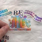 Book Lover Holographic Stickers, Booktok stickers, kindle stickers Bookish Decals Reader Laptop Stickers