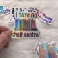 Book Lover Holographic Stickers, Booktok stickers, kindle stickers Bookish Decals Reader Laptop Stickers