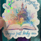 I Still Read Fairytales They're Just Kinky Now Holographic Sticker, Spicy Dark Romance Stickers, Booktok stickers, kindle stickers,